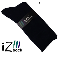 iZ Sock bomuldsstrømper i sort