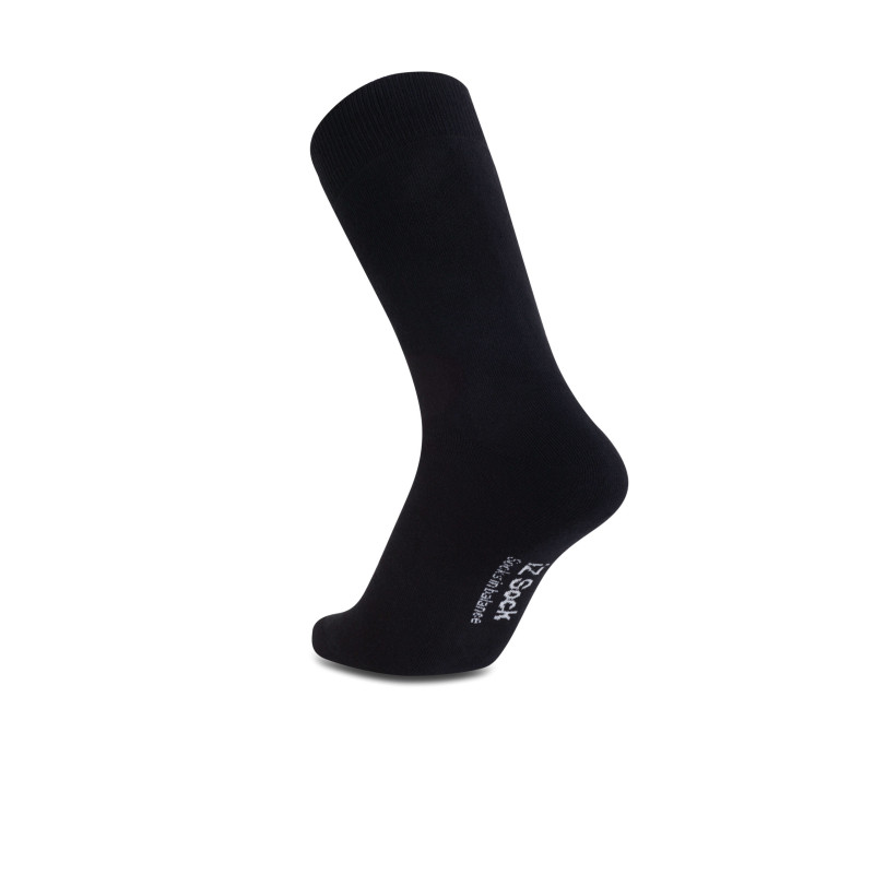 iZ Sock bambus & uld strømpe i sort