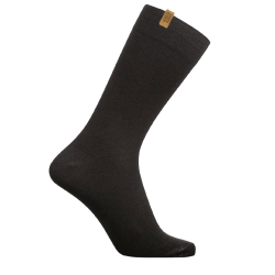 iZ Sock bomuldsstrømpe Terry i sort